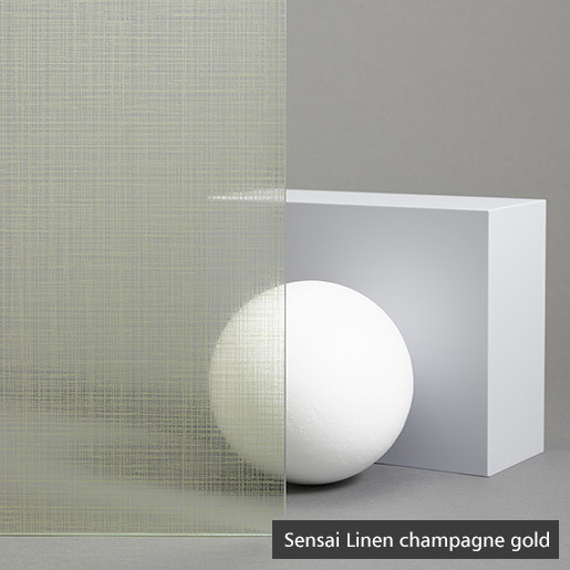 3M Fasara Sensai Linen Champagne Gold Fabric 