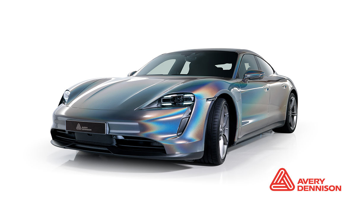 Avery SWF Gloss Metallic Pride Prismatic Grey car