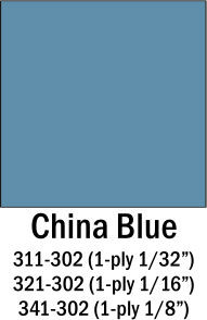 KAIV LEVY ADA 1,6 mm CHINA BLUE 610 X 1238 mm