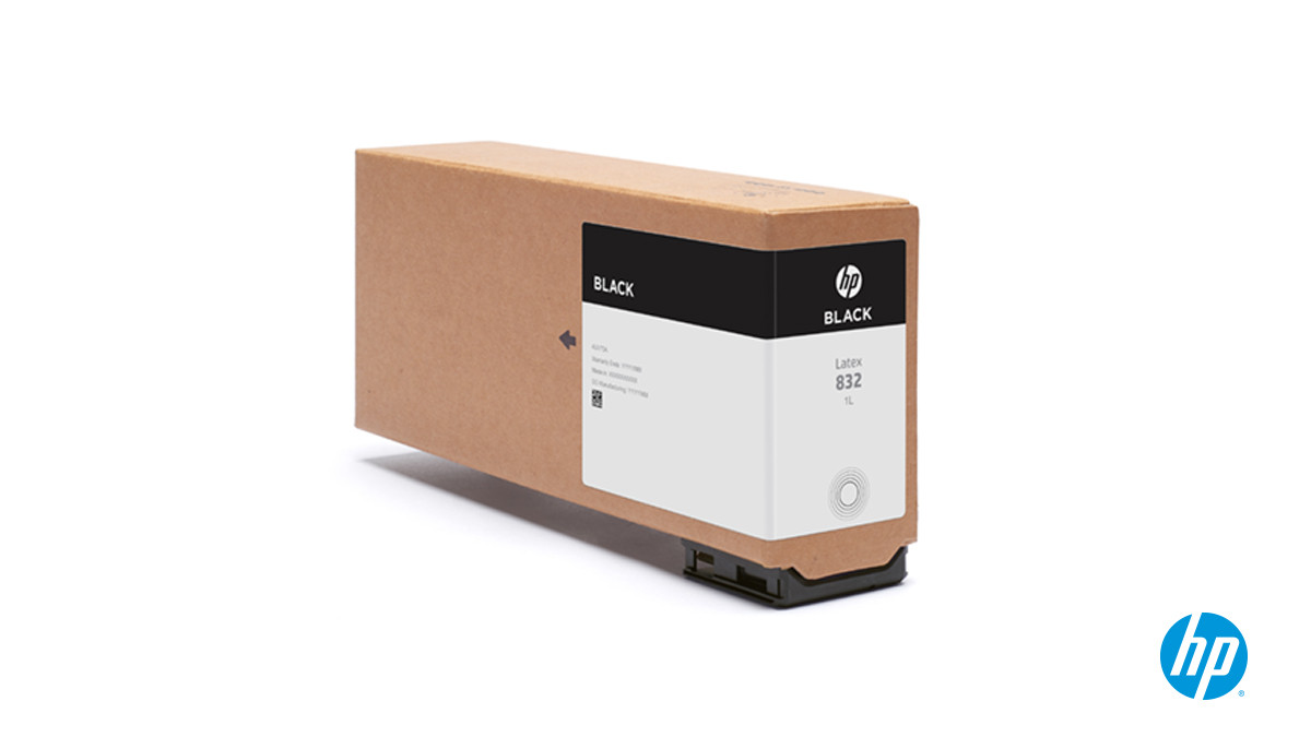 Hp 832 Black ink Latex 700
