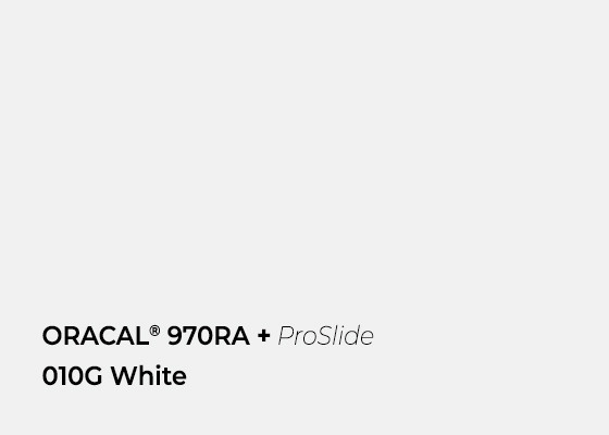 ORA 970RA+PS 010 White Gl. 152cm (25m/rll)