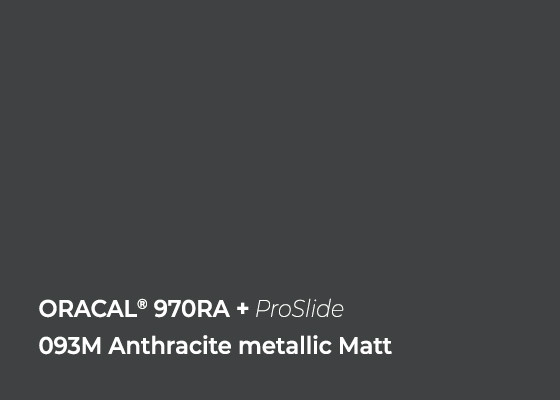 *ORA 970RA+PS 093 Anthracit Met.Mat152cm (25m/rll) 