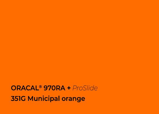 *ORA 970RA+PS351 MuncipalOrange Gl.152cm (25m/rll)
