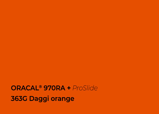 *ORA 970RA+PS 363 Daggi Orange Gl. 152cm (25m/rll) 