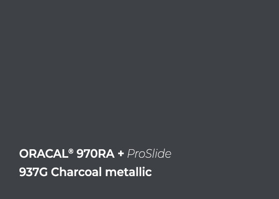 *ORA 970RA+PS 937 Charcoal Met.Gl.152cm (25m/rll) 
