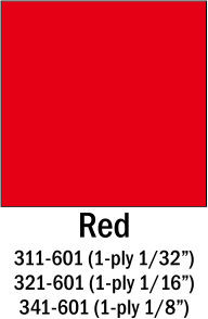 KAIV LEVY ADA 3,2 mm RED 610 X 1238 mm