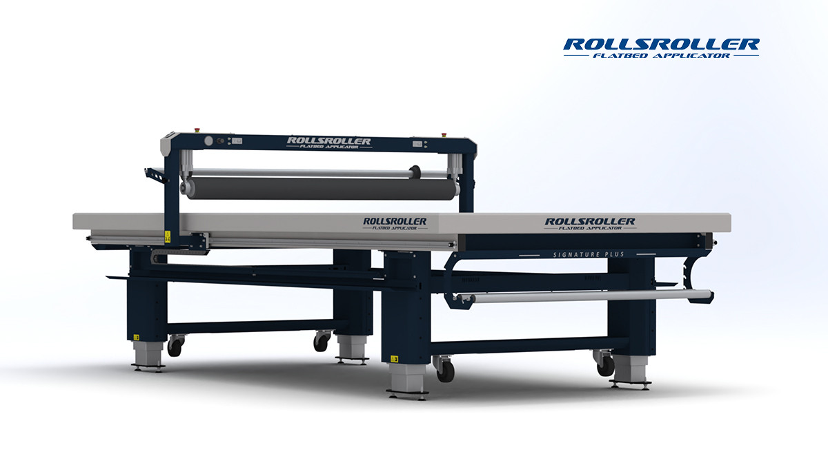 ROLLSROLLER SIGNATURE PLUS FLATBED APPLICATOR