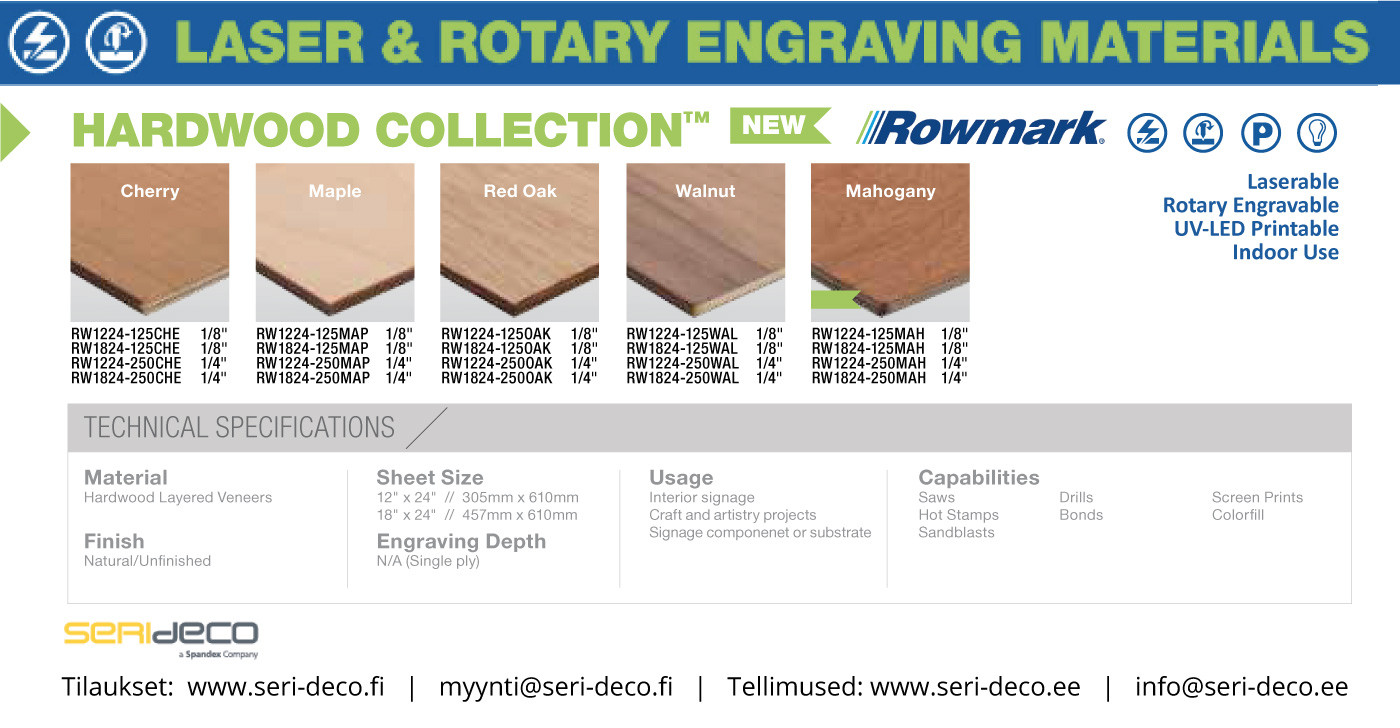 HARDWOOD MAPLE 6 mm 305 X 610 mm