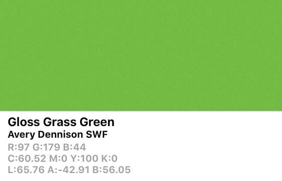 SWF Gloss Grass Green-O 152cm (25m/rll) BP1180001