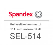 Rullaseläke laminaatti 111mm soikea 5rll