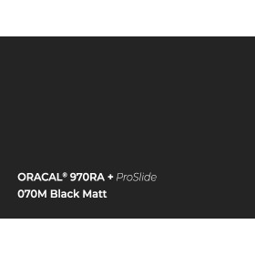 *ORA 970RA+PS 070 Black Matt 152cm (25m/rll)