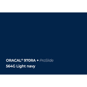*ORA 970RA+PS 564 Light Navy Gl. 152cm (25m/rll)