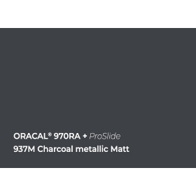 *ORA 970RA+PS 937 Charcoal Met.Matt152cm (25m/rll)