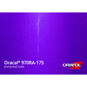 *ORA 970RA-175 ench. violet met. 152cm (25m/rll) glossy metallic
