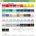 Rowmark Satins Color Chart