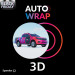 AUTO Wrap 3D laminate, clear gloss