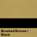 Flexibrass Brushed Bronze/Black
