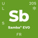 be.tex Samba EVO FR 160cm 205g (70m/rll) (entinen Green Samba)