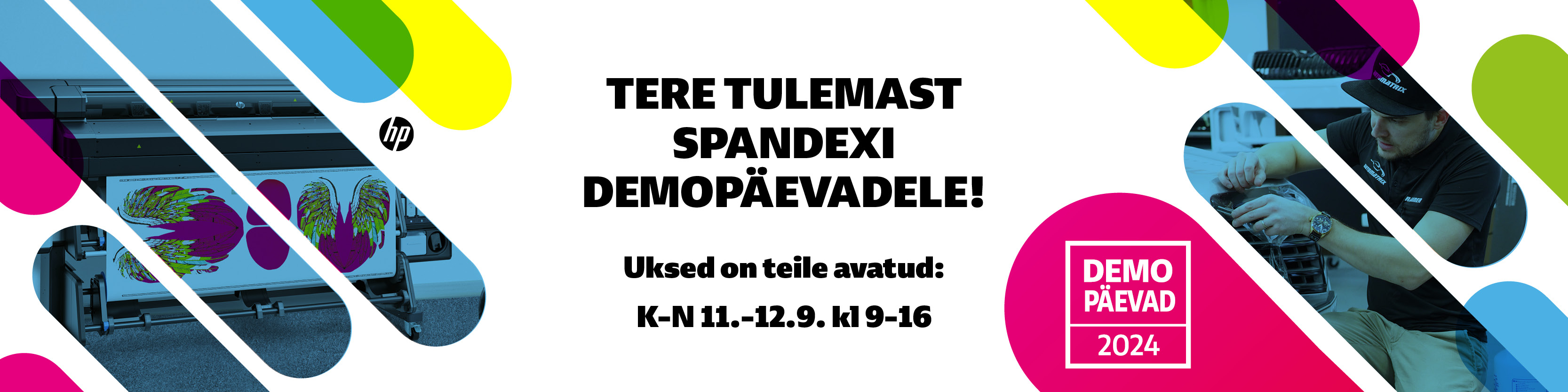 Tere tulemast Spandexi Demopäevadele 11.–12.9.2024