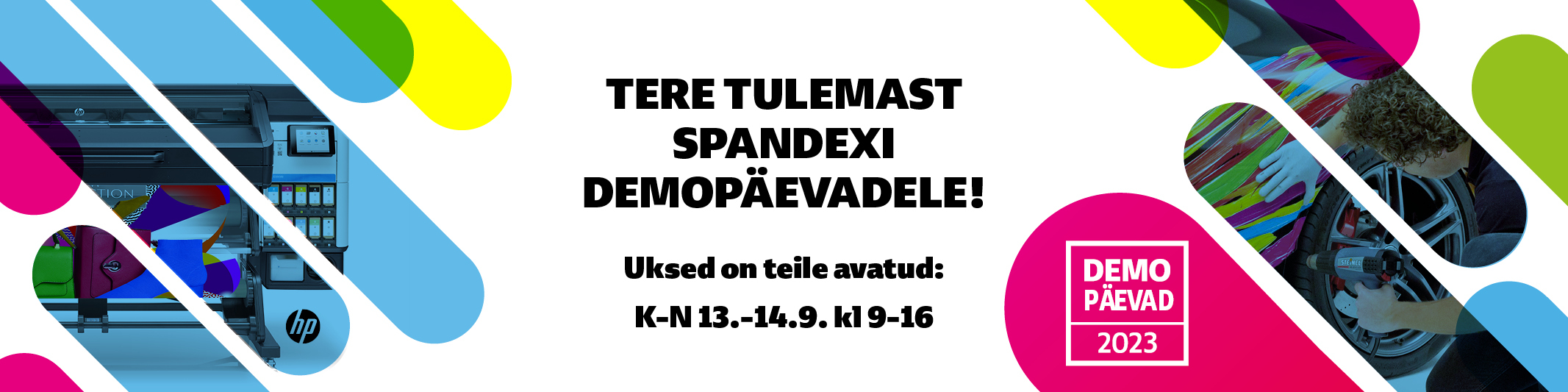 Tere tulemast Spandexi Demopäevadele 13.–14.9.2023