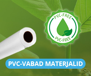 PVC-vabad, keskonnasõbralikumad materjalid
